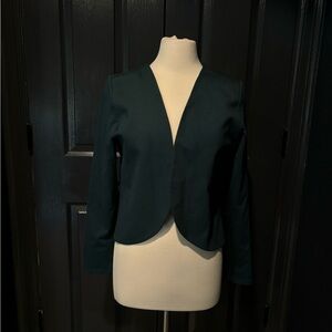 Elegant Dark Green Women's Jacket
